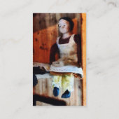 Bisque Doll voor verkoop Visitekaartje (Achterkant)