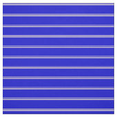 Bisque en Blue Colored Lined Pattern Stof (Swatch)