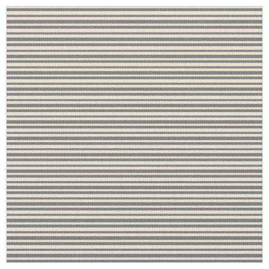 Bisque en dim Gray Pattern of Stripes Stof (Close Up)