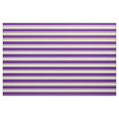 Bisque, Indigo & Dark Khaki Striped Pattern Stof (Fat Quarter)