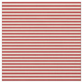 Bisque & Red Striped/Lined Pattern Stof (Close Up)
