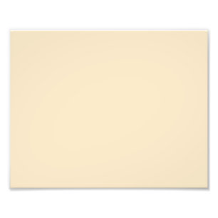 Bisque (vaste kleur) foto afdruk