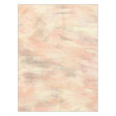 Bisque zalm grijze look tafelkleed (Voorkant)