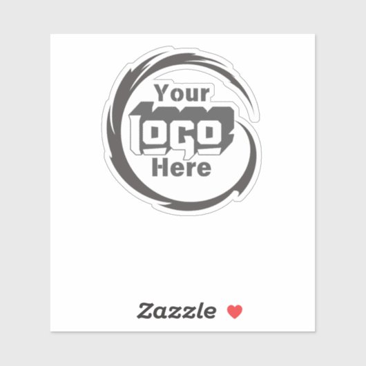 Biss Logo Sleek Professionele Branded Waterfles Sticker (Vel)