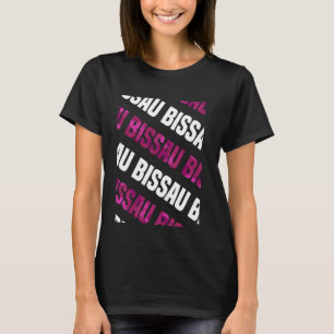 Bissau Camo Patroon Roze Camouflage T-shirt