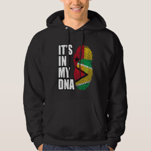 Bissau-Guinees en Guyanees Meng DNA Vlag Erfgoed Hoodie