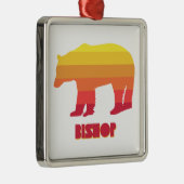 Bisschop California Rainbow Beer Metalen Ornament (Rechts)