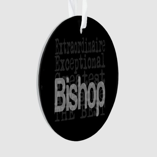 bisschop Extraordinaire Ornament (voorkant)