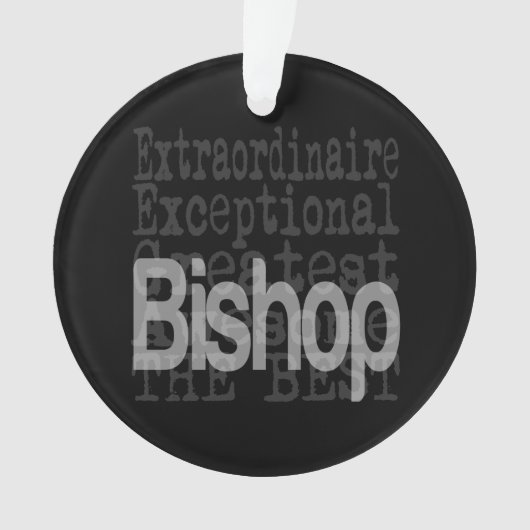 bisschop Extraordinaire Ornament (voorkant)