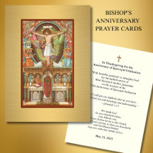 Bisschop Jubileum van de wijding Jezus