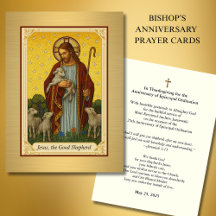 Bisschop Jubileum van de wijding Jezus