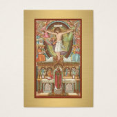 Bisschop Jubileum van de wijding Jezus Visitekaartje (Voorkant)