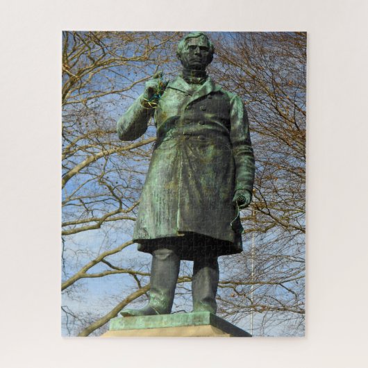 Bisschop Matthew Simpson Philadelphia. Legpuzzel (Verticaal)