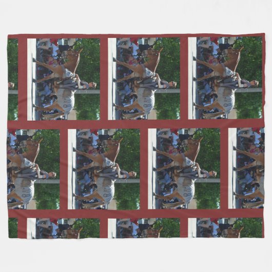 Bisschop Mule Days Parade van 2018 Fleece Deken (Voorkant (Horizontaal))