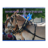 Bisschop Mule Days Parade van 2018 Kalender (Hoes)