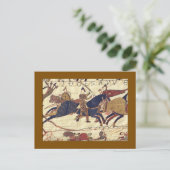 Bisschop Odo roept leger van hertog Willem bijeen Briefkaart (Staand voorkant)