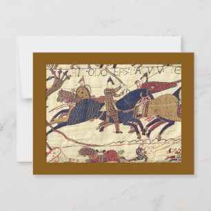 Bisschop Odo roept leger van hertog Willem bijeen Briefkaart