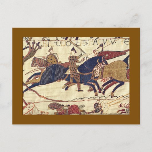 Bisschop Odo roept leger van hertog Willem bijeen Briefkaart (Voorkant)