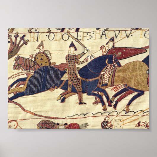 Bisschop Odo roept leger van hertog Willem bijeen Poster (Voorkant)