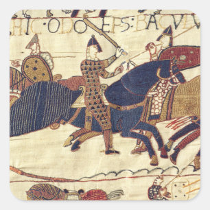 Bisschop Odo roept leger van hertog Willem bijeen Vierkante Sticker