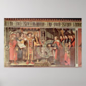 Bisschop Robert Sherburne met Henry VIII Poster (Voorkant)