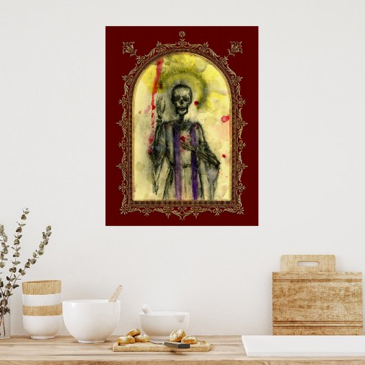 bisschop VooDoo Blues Poster (Keuken)