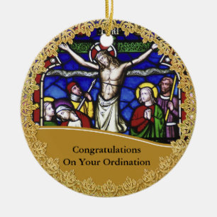 Bisschopswijding Bisschop gewijd Herdenkingsgesche Keramisch Ornament