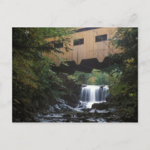 Bissell Covered Bridge Mill Brook Briefkaart