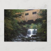 Bissell Covered Bridge Mill Brook Briefkaart (Voorkant)