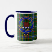 Bisset Clan Badge & Tartan Mok (Links)