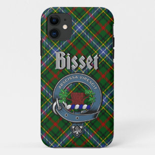 Bisset Clan Badge & Tartan Phone Case