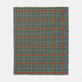 Bisset Tartan Fleece Deken (Voorkant)