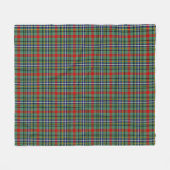 Bisset Tartan Fleece Deken (Voorkant (Horizontaal))
