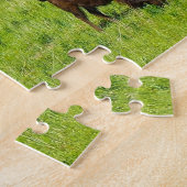 Bisson Montana.Kerstgroeten Legpuzzel (Zijkant)