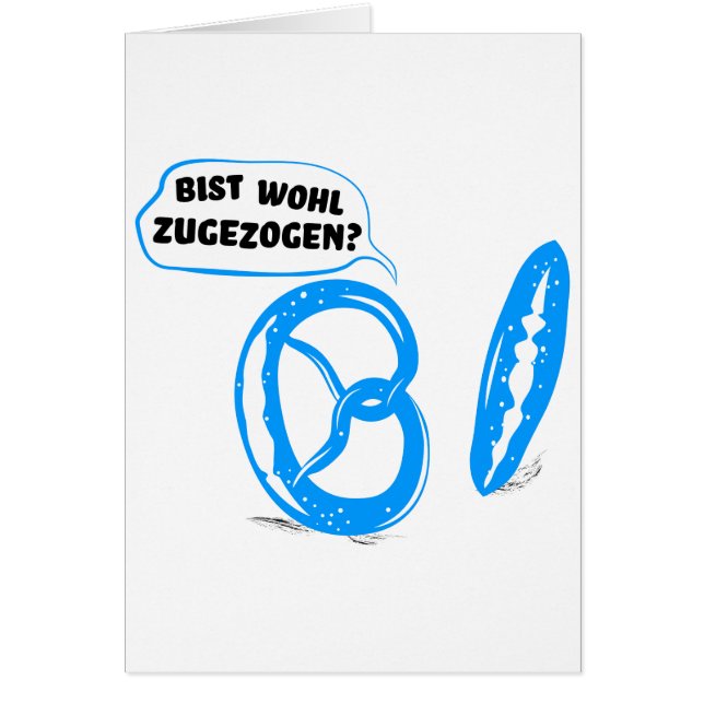 Bist wohl zugezogen (Voorkant)