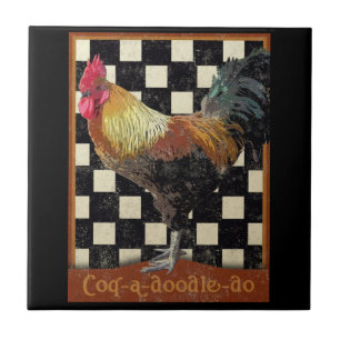 Bisto Rooster Tegeltje