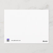 Bisto vintage poster briefkaart (Achterkant)