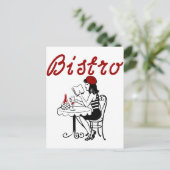 Bistro Briefkaart (Staand voorkant)