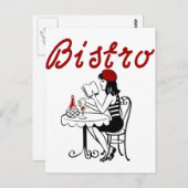 Bistro Briefkaart (Voorkant / Achterkant)