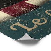  bistro Cat Poster (Hoek)