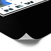 Bistro Du Nord New York Art Deco poster (Hoek)