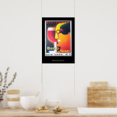 Bistro Du Nord New York Art Deco poster (Keuken)