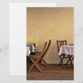 Bistro in Frankrijk Briefpapier (Voorkant / Achterkant)