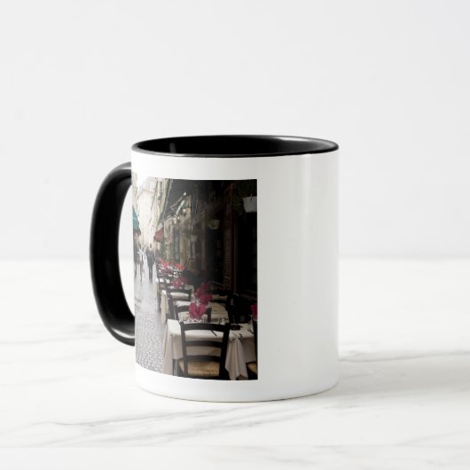 Bistro in Parijs 2 Mok (Voorkant links)