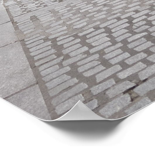 Bistro in Parijs 2 Poster (Hoek)