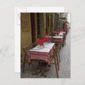 Bistro in Parijs Briefkaart (Voorkant / Achterkant)