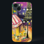 Bistro in Parijs Case-Mate iPhone Case<br><div class="desc">Fun en kleurrijk fris Paris bistro!</div>
