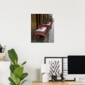 Bistro in Parijs Poster (Thuiskantoor)