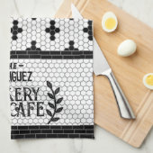 Bistro Tegel Persoonlijke keukenhanddoeken (Quarter Fold)