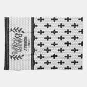 Bistro Tegel Persoonlijke keukenhanddoeken (Horizontaal)